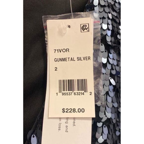 French Connection Wrap Mini Dress - Size 2 - NWT - Picture 8 of 10